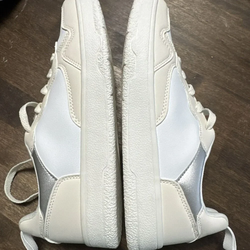 Dream Pairs Women's Fashion Walking Court and Skateboard Sneakers US 9 White